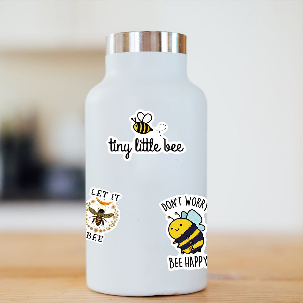 50 Inspirational Bee Doodle Stickers