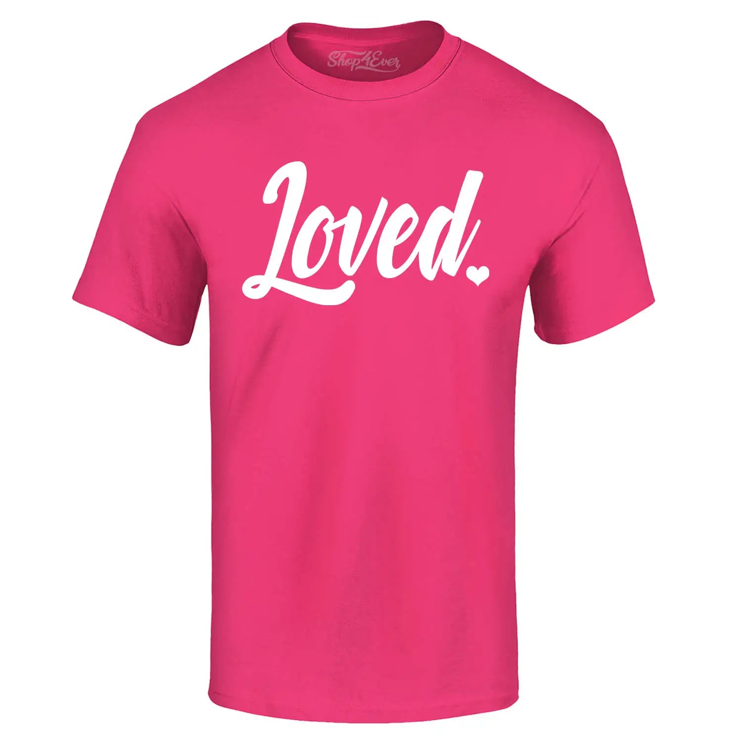 Loved Heart Valentine'S Day T-Shirt Valentines Shirts