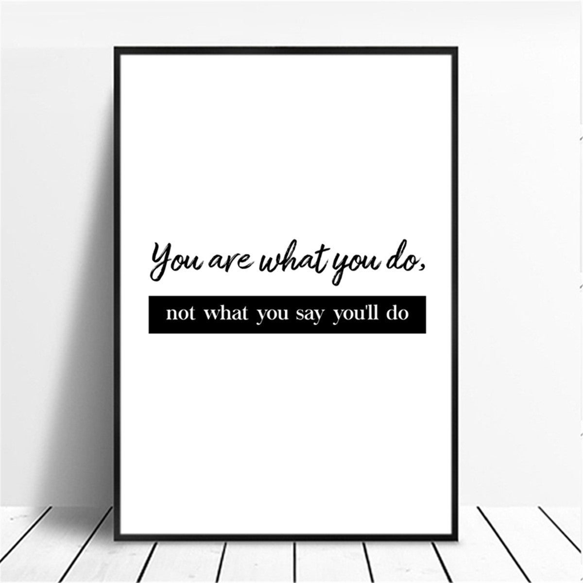 Poster Quote Canvas Painting Phrases Motivational Wall-Art Home-Decor Pictures Minimalist