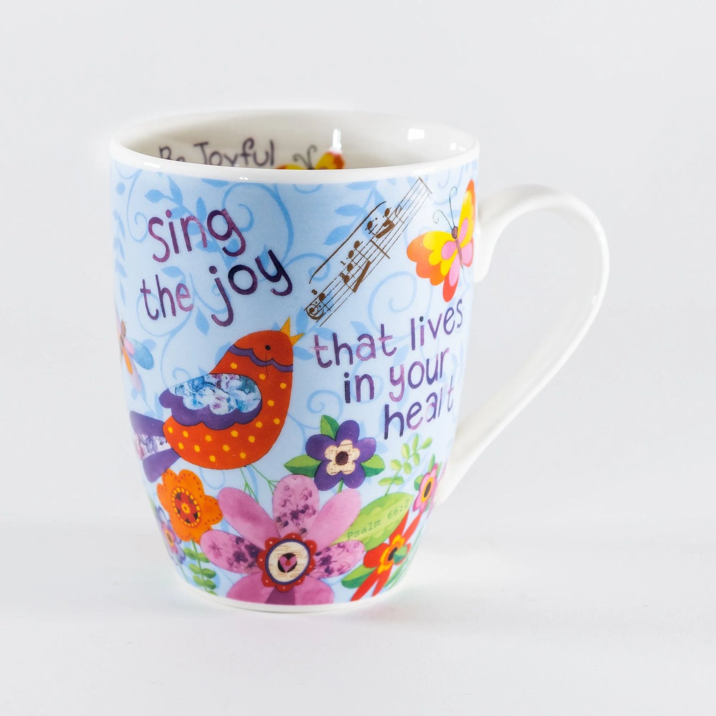 Sing the Joy That Lives in Your Heart, Bird Mug