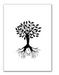 Modern Art Mural Minimalism Black and White Pastel Quote Image Impression Decoration Salon