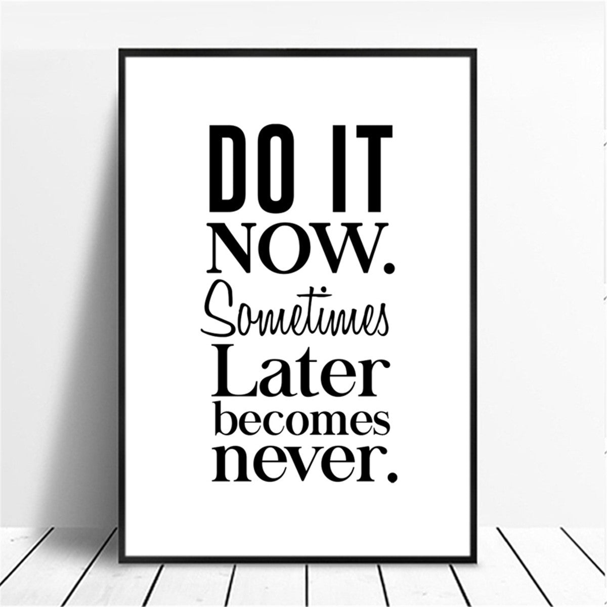 Poster Quote Canvas Painting Phrases Motivational Wall-Art Home-Decor Pictures Minimalist