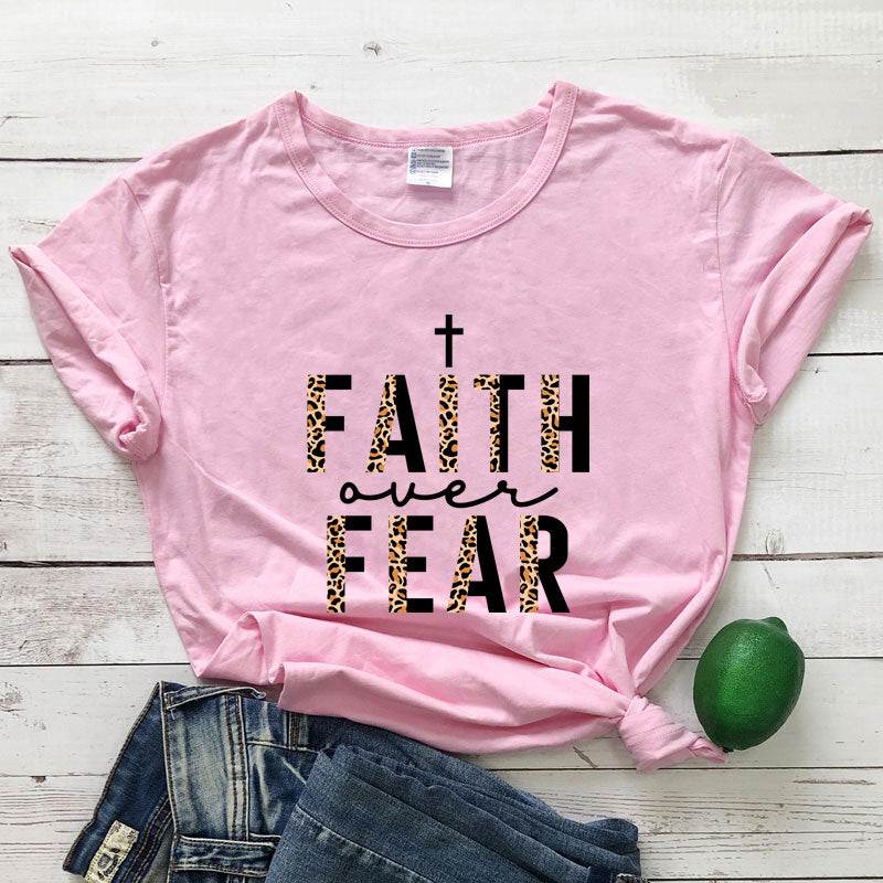 Ladies T-shirt, Retro T-shirt With Inspirational Bible Verses, Religious Jesus Church Ladies T-shirt