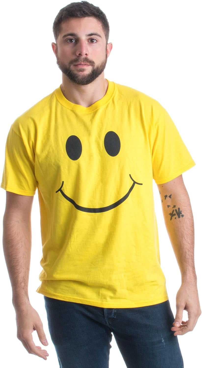 Smile Face | Cute, Positive, Happy Smiling Face Unisex T-Shirt for Men or Women