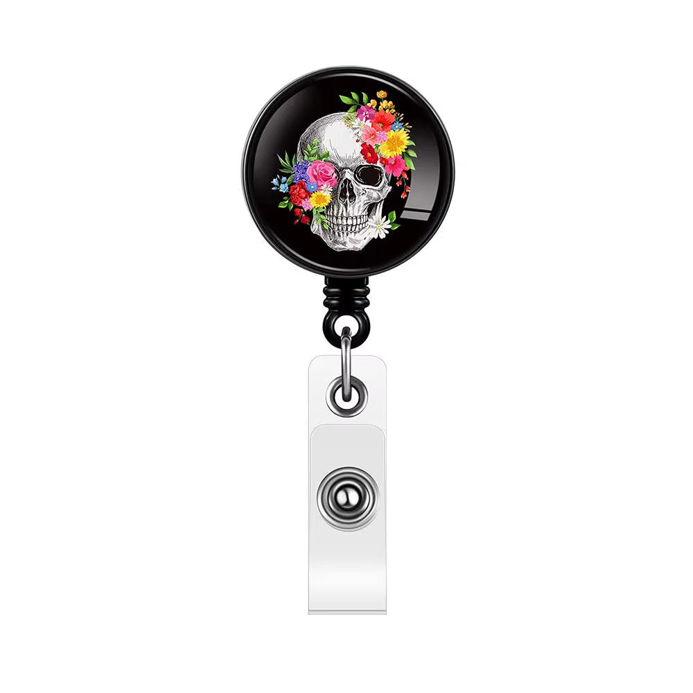 Creative Retractable X-Ray Badge Reel Radiology Badge Reel Holder Badge Reel Nurse Doctor Student Card Reel Clip Office Supplies