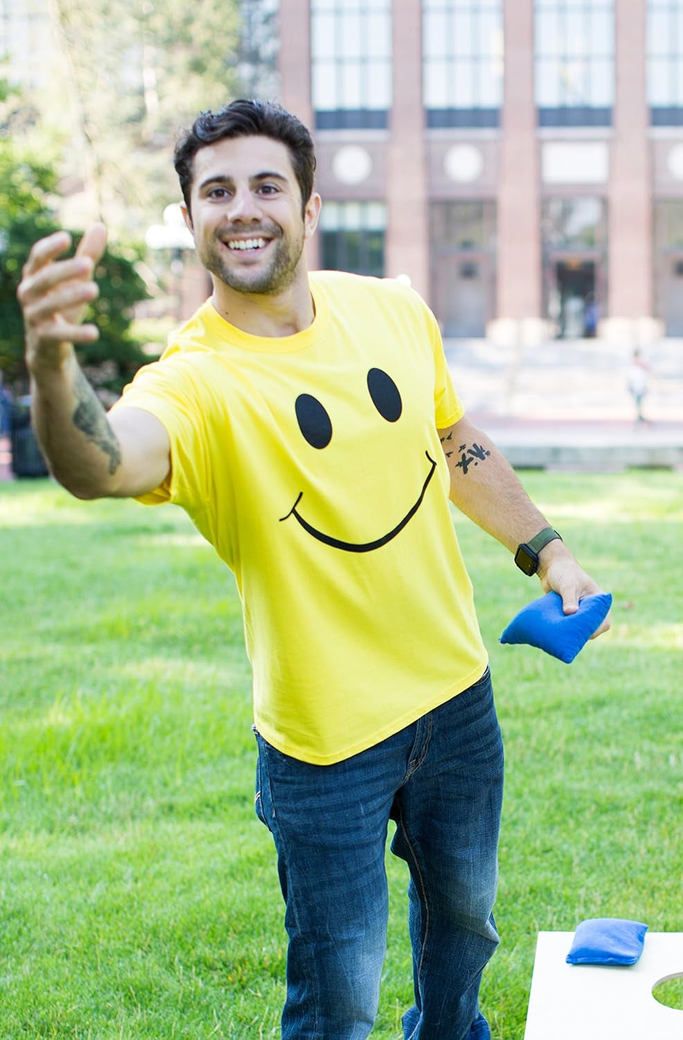 Smile Face | Cute, Positive, Happy Smiling Face Unisex T-Shirt for Men or Women