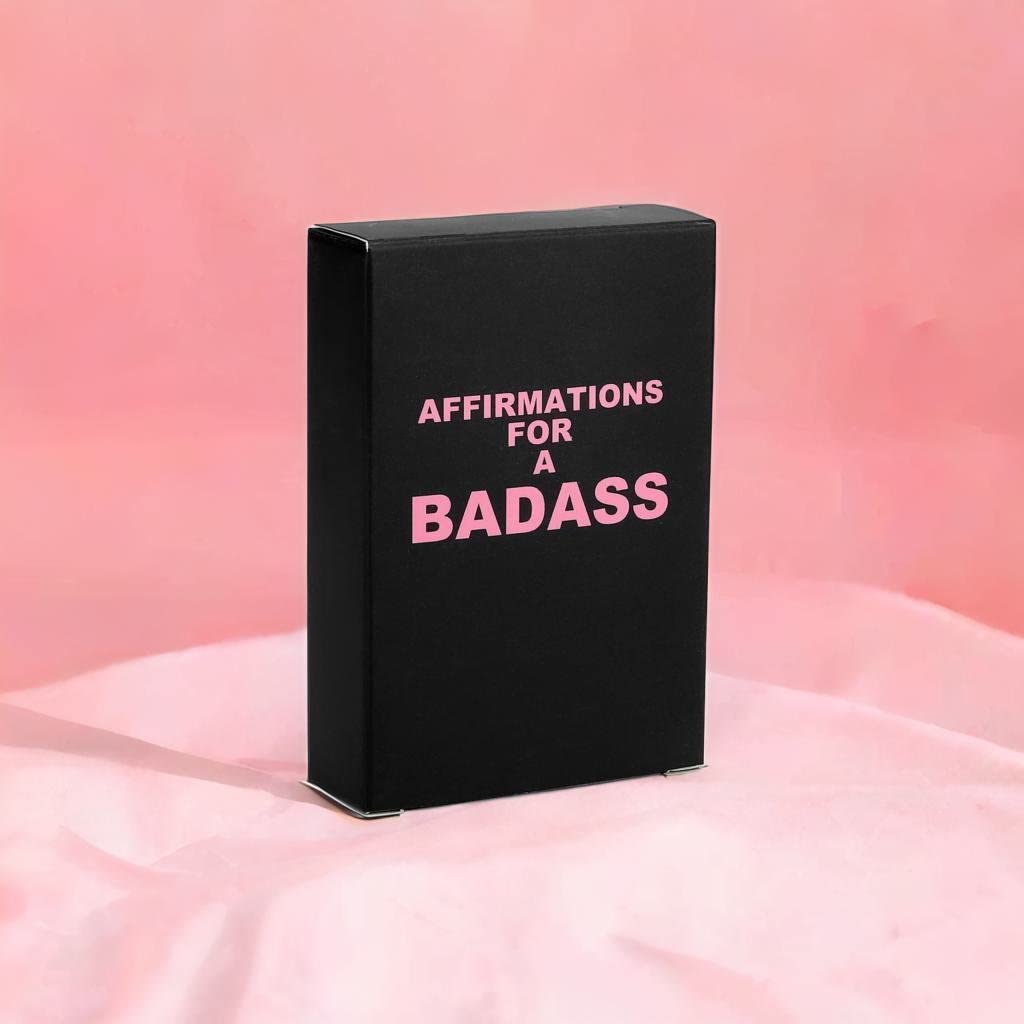 Badass Affirmation Cards - Daily Motivational and Inspirational Cards for Women