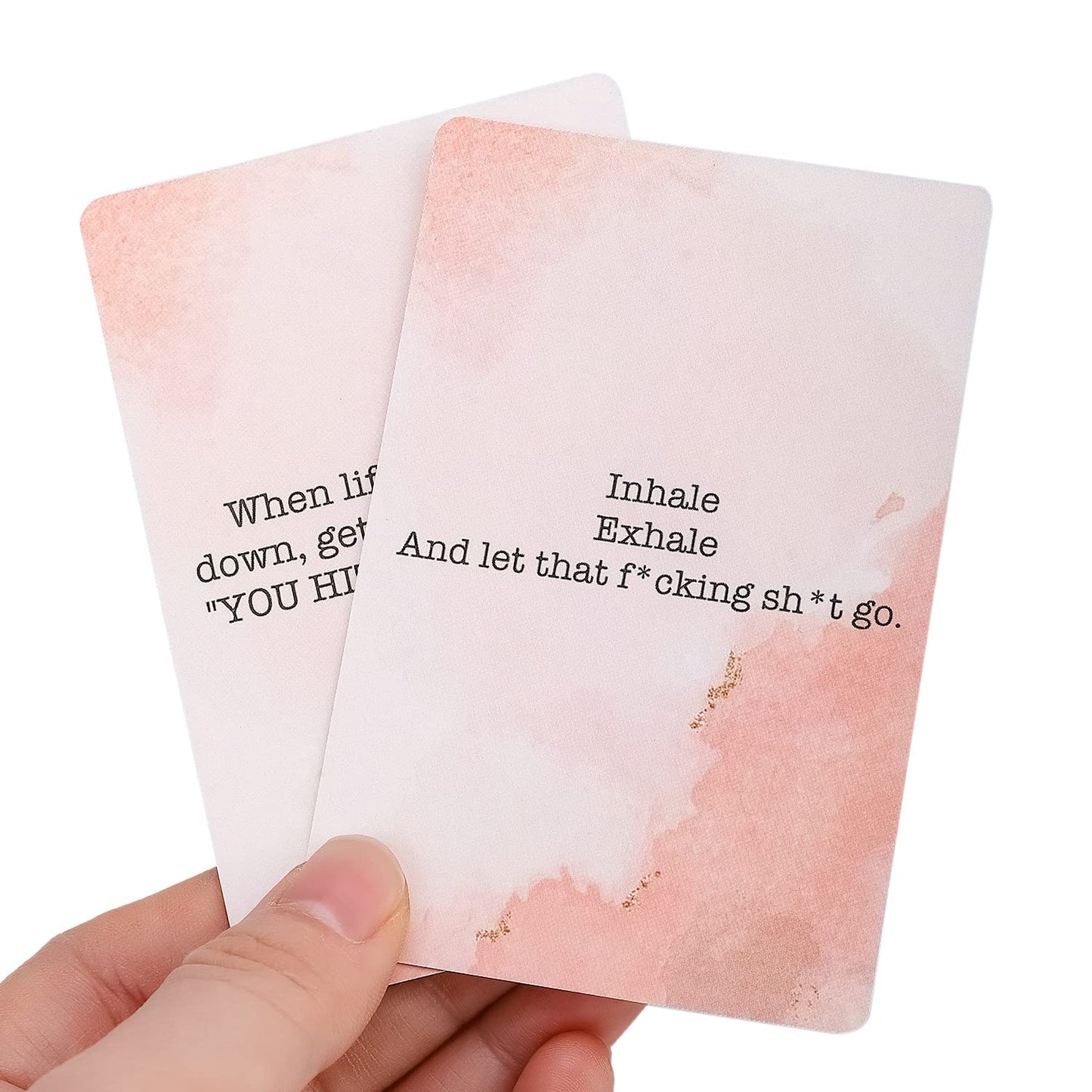 Badass Affirmation Cards - Daily Motivational and Inspirational Cards for Women