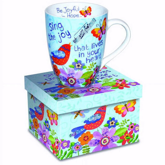 Sing the Joy That Lives in Your Heart, Bird Mug