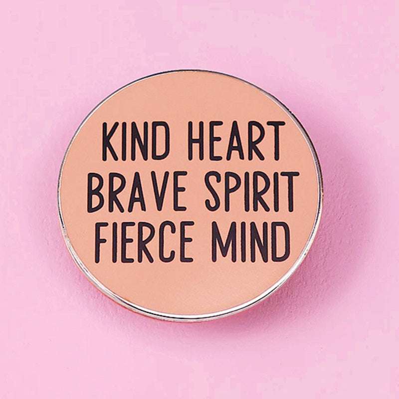 Inspirational Slogan Brooch Feminism Badge