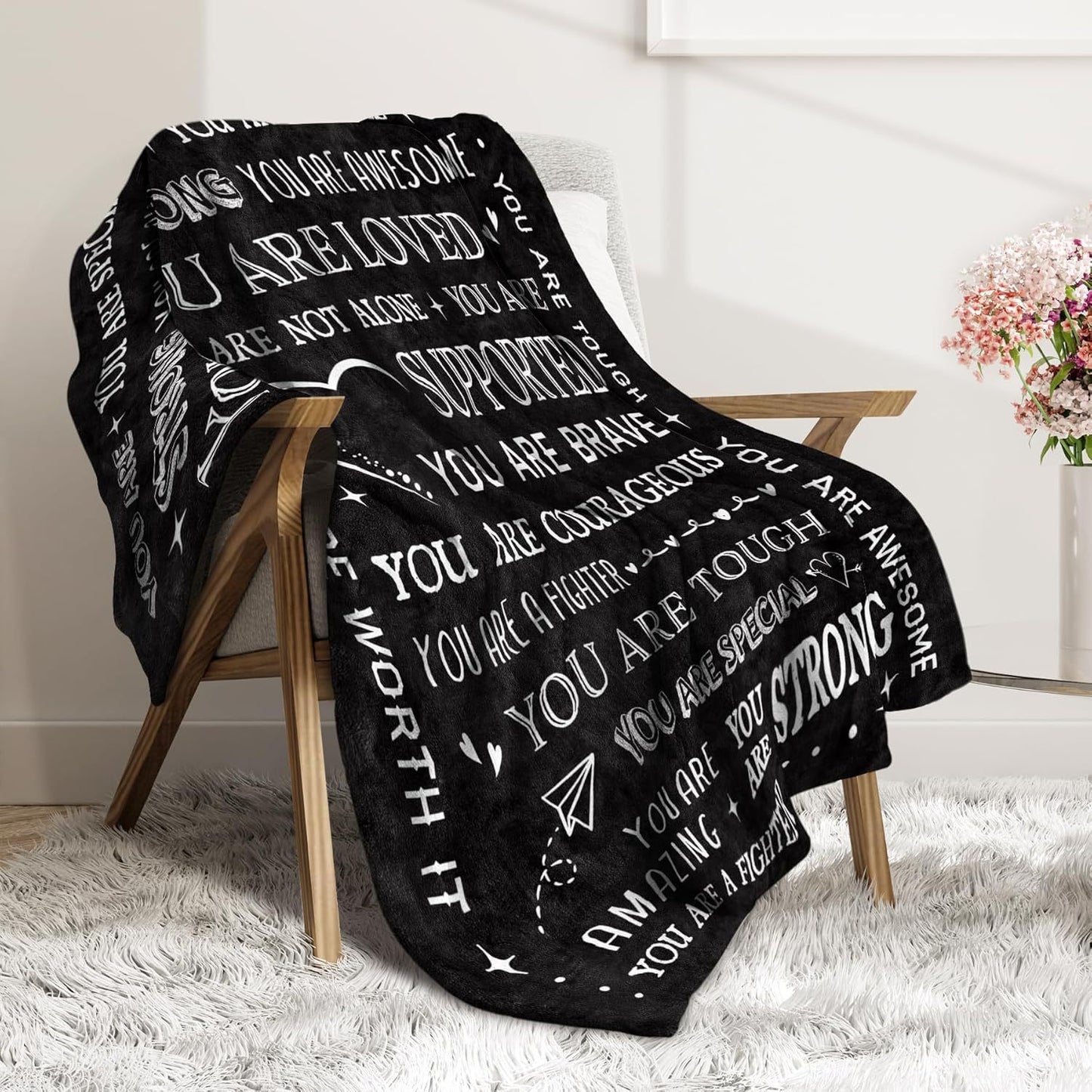 SteadStyle Gifts For Women Or Men-Get Well Soon Blanket, Thinking Of Y