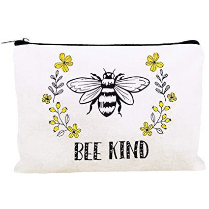 Cross-border Amazon Explosions Polyester Cotton Pencil Bag Personalized LOGO Thermal Transfer Women's Cosmetic Bag With Bottom Gift Bag