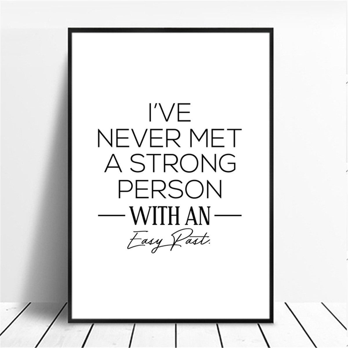 Poster Quote Canvas Painting Phrases Motivational Wall-Art Home-Decor Pictures Minimalist