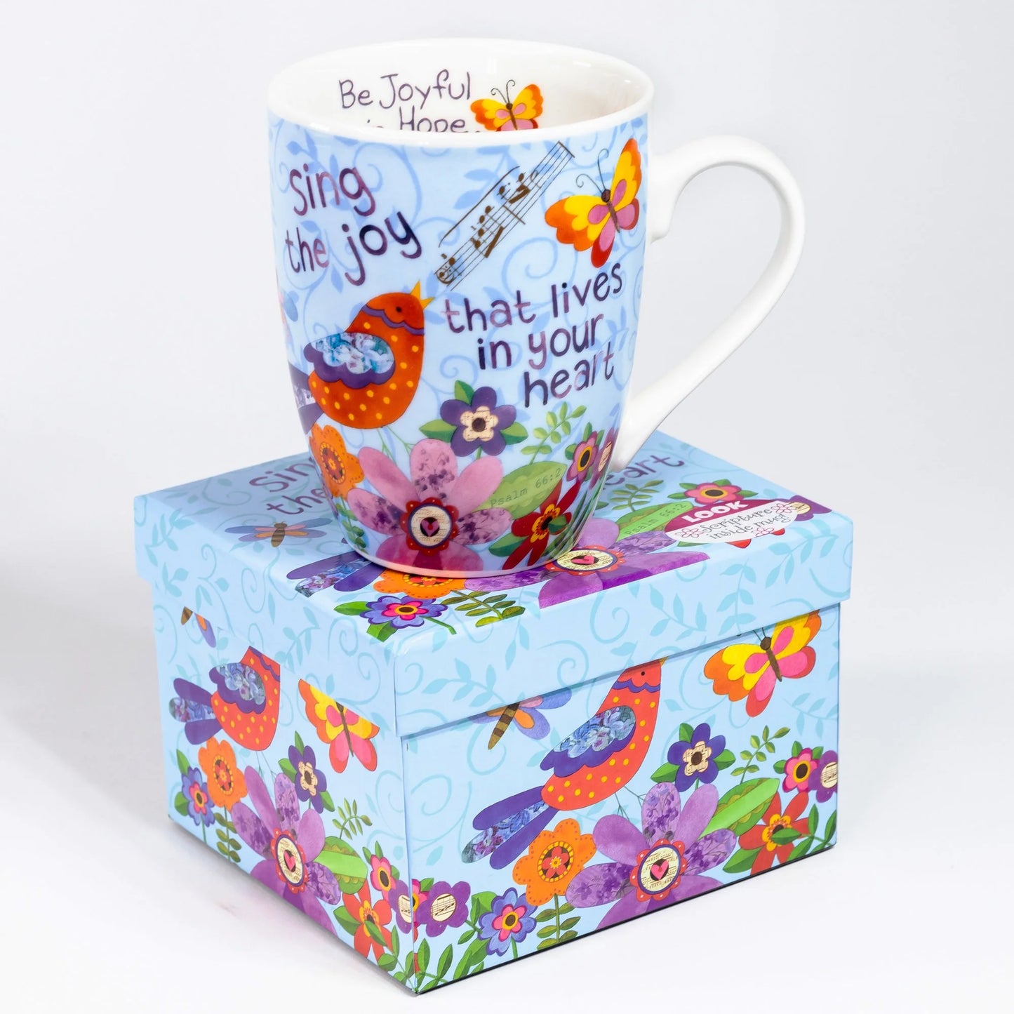 Sing the Joy That Lives in Your Heart, Bird Mug