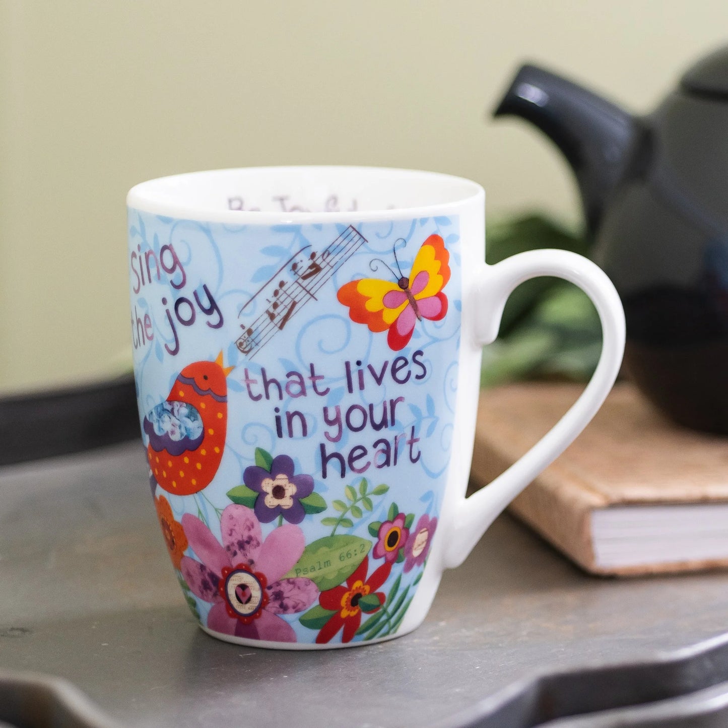 Sing the Joy That Lives in Your Heart, Bird Mug