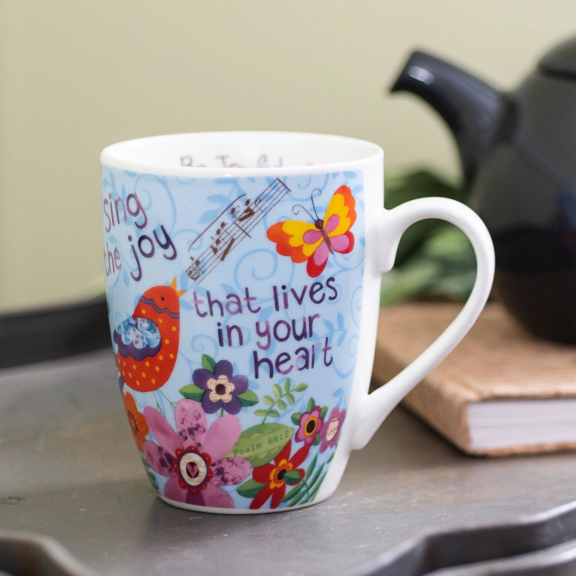 Sing the Joy That Lives in Your Heart, Bird Mug