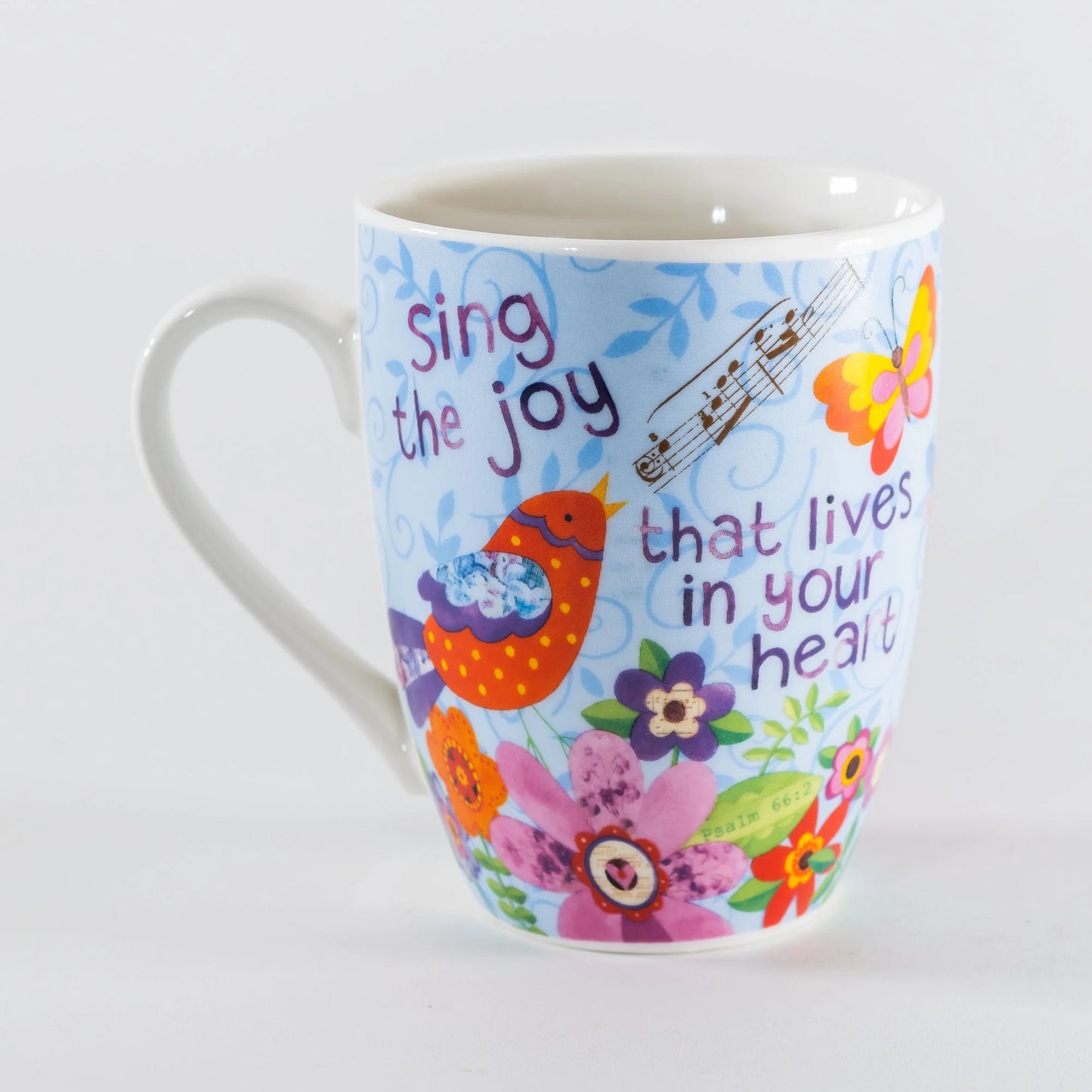 Sing the Joy That Lives in Your Heart, Bird Mug