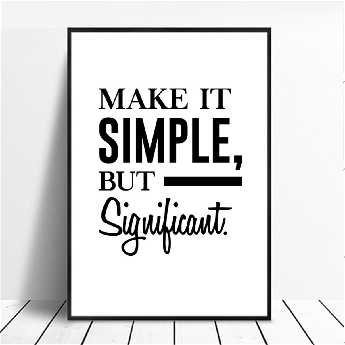 Poster Quote Canvas Painting Phrases Motivational Wall-Art Home-Decor Pictures Minimalist